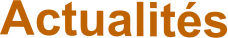 Actualités