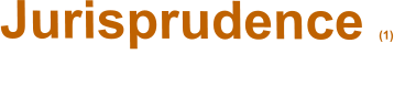 Jurisprudence (1)